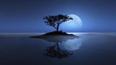 Full-Moon-Night-Nature-Wallpapers